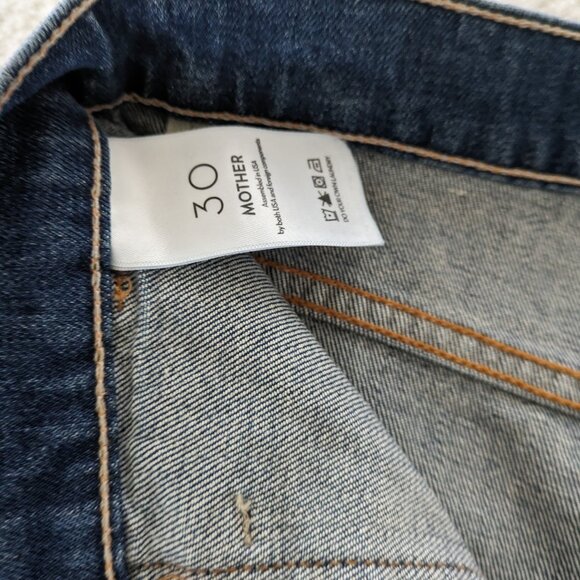 MOTHER Jeans /The Patch Rambler Rolled Shorts - Picture 3 of 6